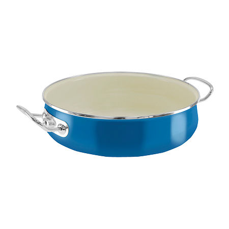 Vita Enamel-On-Steel 5-qt. Roasting Pan With Lid, One Size, Blue