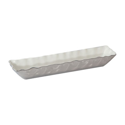 Certified International Silver Coast Porcelain Serving Tray