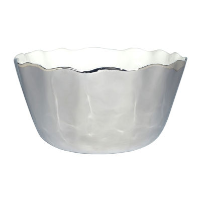 Certified International Silver Coast Porcelain Serving Bowl