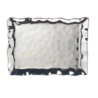 Certified International Silver Coast Porcelain Serving Platter