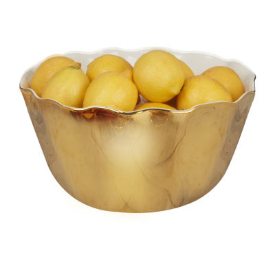 Certified International Gold Coast Porcelain Serving Bowl