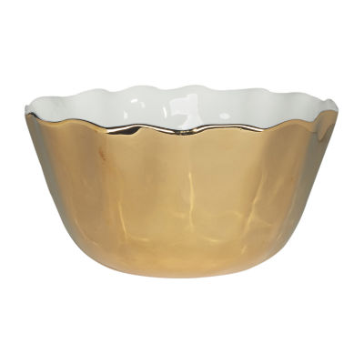 Certified International Gold Coast Porcelain Serving Bowl