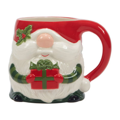 Certified International Christmas Gnomes 4-pc. Coffee Mug