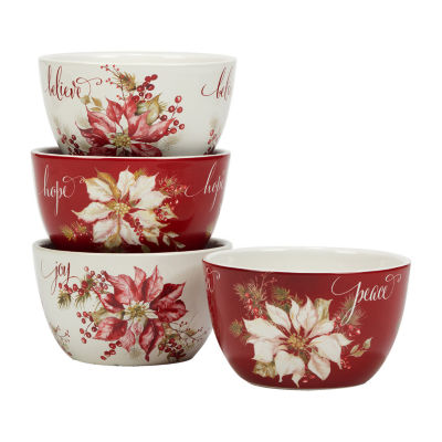 Certified International Winters Joy 16-pc. Earthenware Dinnerware Set