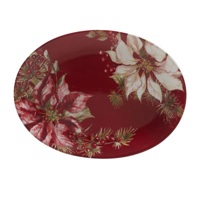 Certified International Winters Joy Serving Platter