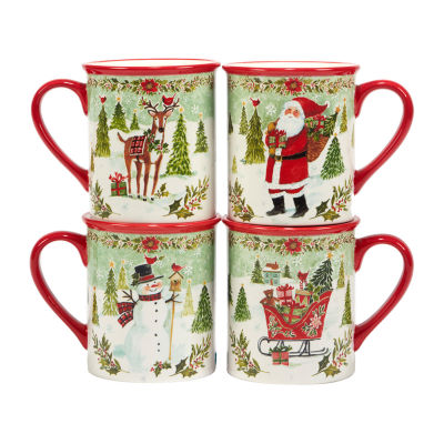 Certified International Joy Of Christmas 16-pc. Earthenware Dinnerware Set