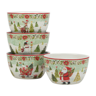 Certified International Joy Of Christmas 16-pc. Earthenware Dinnerware Set