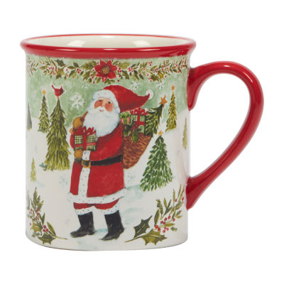 Certified International Joy Of Christmas 4-pc. Coffee Mug