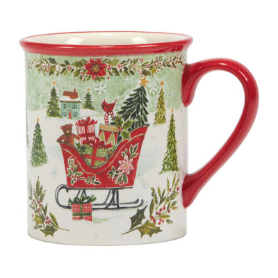 Certified International Joy Of Christmas 4-pc. Coffee Mug