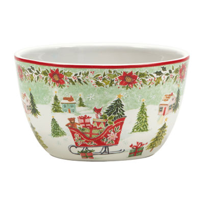 Certified International Joy Of Christmas 4-pc. Ice Cream Bowl