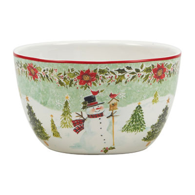 Certified International Joy Of Christmas 4-pc. Ice Cream Bowl