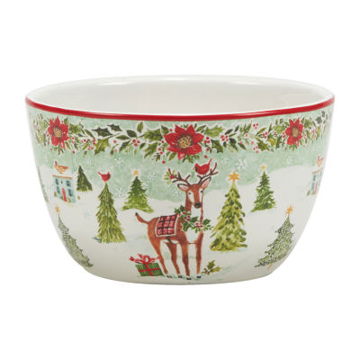 Certified International Joy Of Christmas 4-pc. Ice Cream Bowl