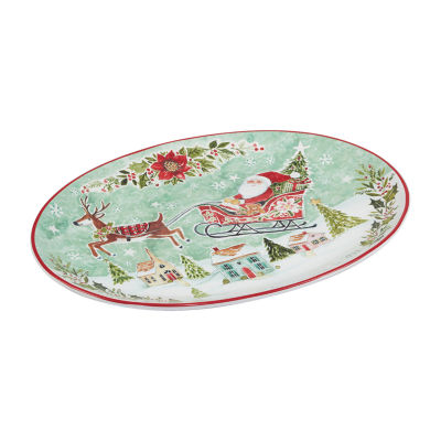 Certified International Joy Of Christmas Serving Platter