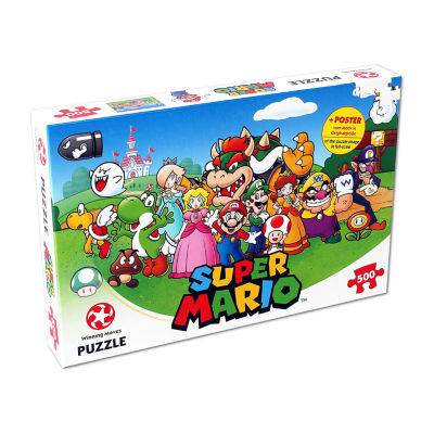 Super Mario And Friends 500 Piece Jigsaw Puzzle