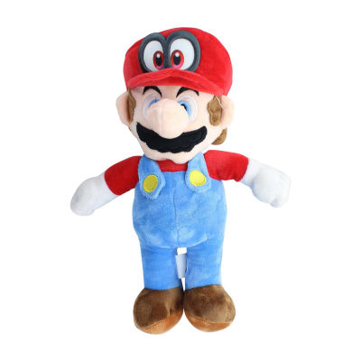Super Mario 12 Inch Plush Mario Cappy