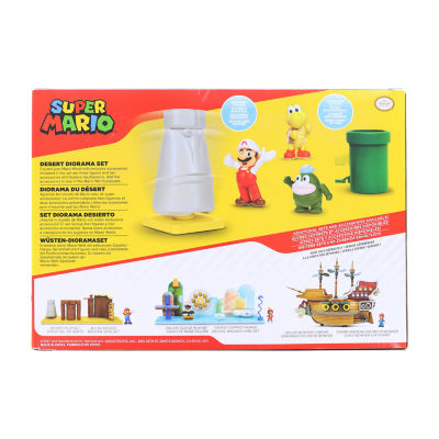 Super Mario 2.5 Inch Desert Plains Diorama Toy Playset