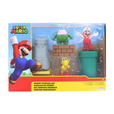 Super Mario 2.5 Inch Desert Plains Diorama Toy Playset