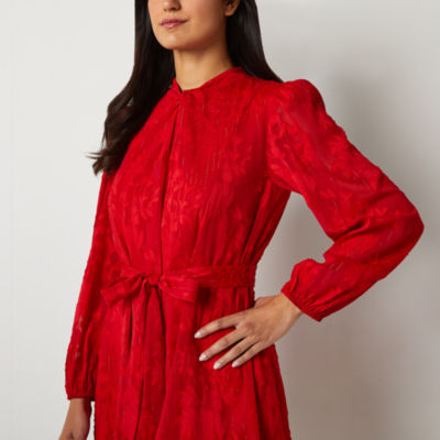 Maia Long Sleeve Fit + Flare Dress