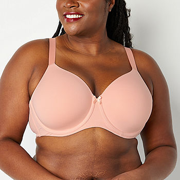 Womens Full Coverage Non Wired Support Plus Size Seamless Bra 34