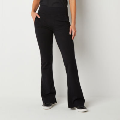 Stylus Womens High Rise Bootcut PullOn Pants JCPenney