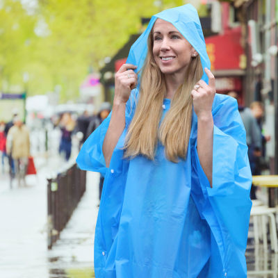 Travelon Travel Rain Poncho Umbrella