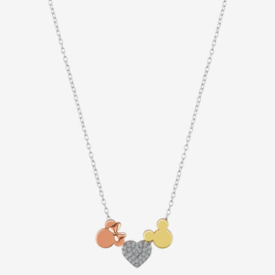 Mickey mouse hot sale necklace zales