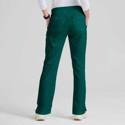 Grey's Anatomy™ by Barco Classic 4277 Mia 6-Pocket Mid-Rise Straight Leg Womens Petite Scrub Pant