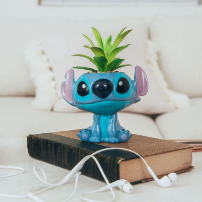 Disney Collection Stitch 4.5 Inch Ceramic Planter