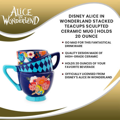 Disney Collection Alice In Wonderland 20 Ounce Alice in Wonderland Coffee Mug