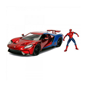 DICKIE TOYS Ferngesteuertes Auto, RC Marvel Spider-Man 2017 Ford GT