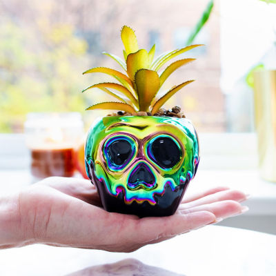 Disney Collection Poison Apple Mini Ceramic Planter