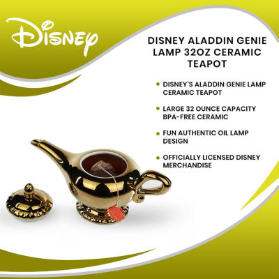 Disney Aladdin Genie Lamp 32 Oz Teapot