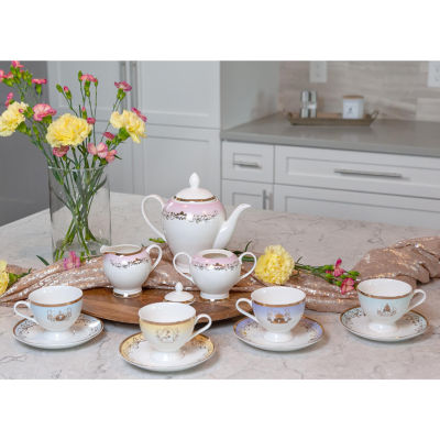 Disney Princess 13 Piece Ceramic Tea Set