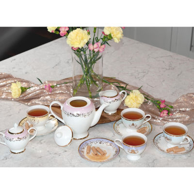 Disney Princess 13 Piece Ceramic Tea Set