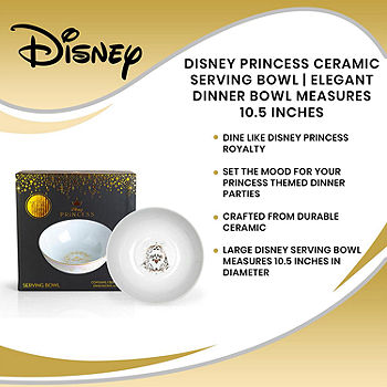 Disney Princess 13-Piece Ceramic Tea Set | Ariel, Cinderella, Jasmine, Belle