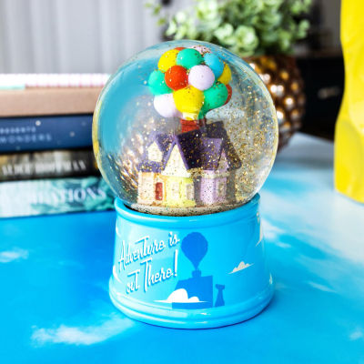 Disney Collection Up Balloon House 6 Inch Snow Globe