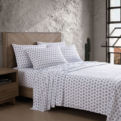 Wrangler Horseshoe Dots Sheet Set