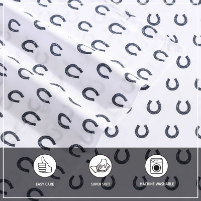 Wrangler Horseshoe Dots Sheet Set