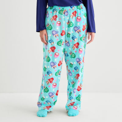 Sleep Chic Womens Fleece Pajama Pants