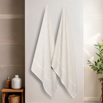 SUPERIOR® Juno Collection | 80% Cotton 20% Viscose 2-pc. Bath Sheet