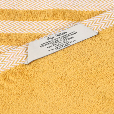 SUPERIOR® Hays Collection | 100% Cotton 8-pc. Quick Dry Solid Bath Towel Set