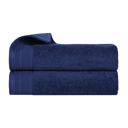 Superior Honeycomb Collection | 100% Combed Cotton 2-pc. Bath Sheet In Blue