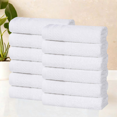 SUPERIOR® Honeycomb Collection | 100% Combed Cotton 12-pc. Quick Dry Washcloth