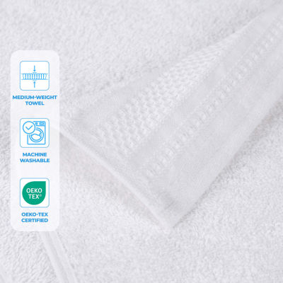 SUPERIOR® Honeycomb Collection | 100% Combed Cotton 12-pc. Quick Dry Washcloth
