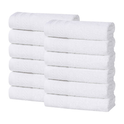 SUPERIOR® Honeycomb Collection | 100% Combed Cotton 12-pc. Quick Dry Washcloth