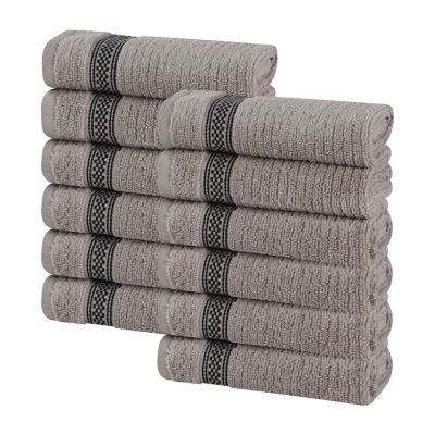 SUPERIOR® Brea Collection | 100% Cotton 12-pc. Quick Dry Washcloth