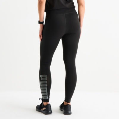 PUMA Womens Mid Rise Knit 28" Active Full Length Leggings