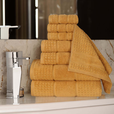 SUPERIOR® Napa Collection | 100% Cotton 8-pc. Quick Dry Solid Bath Towel Set