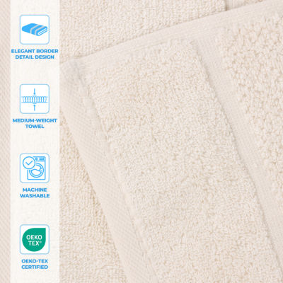 SUPERIOR® Mile Collection | 80% Cotton 20% Viscose 12-pc. Quick Dry Washcloth