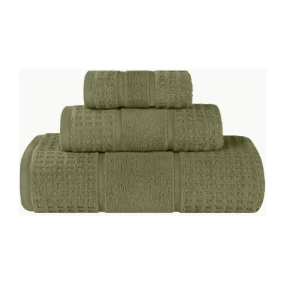 SUPERIOR® Napa Collection | 100% Cotton 3-pc. Quick Dry Solid Bath Towel Set